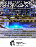 CURSO DE CAPACITACIÓN DE DETECCIÓN DE ALCOHOL Y DROGAS
