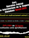 CURS OPERATIVA POLICIAL EN INTERVENCIONS DE LA SEGURETAT CIUTADANA