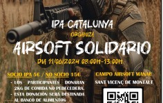 Jornada de Airsoft solidario de IPA Catalunya