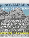 Exposició de 35 bicicletes antigues com a mitjà de vida i de transport