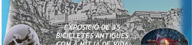 Exposició de 35 bicicletes antigues com a mitjà de vida i de transport