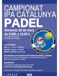 CAMPIONAT TERRITORIAL DE PÀDEL D’IPA CATALUNYA