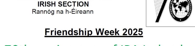 IPA IRLANDA – SETMANA DE L’AMISTAT PEL 70è ANIVERSARI