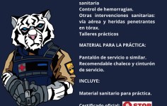 Curs “ASIPA” Assistència Sanitària en Intervencions Policials Armades