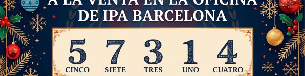 Loteria de Nadal d’IPA Barcelona